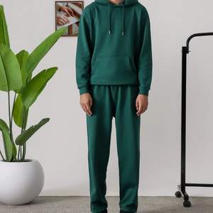 Conjunto de Sudadera con Capucha y Pantalones Deportivos Personalizados 100% Poliéster Algodón con Logotipo, Ropa Deportiva Informal para Hombre, Fabricante OEM ODM - Product Image 1