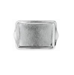 Bandeja de Servicio Metálica Decorativa Hecha a Mano de Estilo Moderno y Calidad Premium con Bordes Lisos Multifuncional para Bodas y Diwali - Product Image 2
