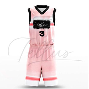 Uniforme de Baloncesto de Buena Calidad, Nuevo Diseño, 100% Poliéster, en Venta en Línea - Product Image 2