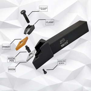 BTJNL/R 2525 M16 ที่จับเครื่องมือกลึง CNC ภายนอกสำหรับเม็ดมีด TNMG 1604 |   ที่จับเครื่องมือกลึงขนาด 25x25 มม. | - Product Image 3