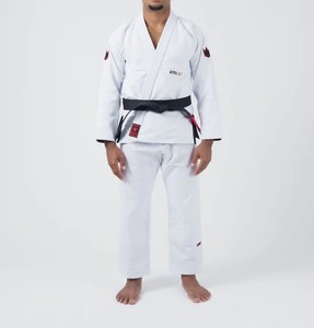 ชุดยิวยิตสู BJJ GIS คิโมโน บราซิลเลี่ยน จิวยิตสู ยูนิเซ็กซ์ ผ้าฝ้าย โลโก้ด้านหน้า ยืดหยุ่น ทนทาน ระบายอากาศได้ดี แห้งเร็ว น้ำหนักเบา 460 กรัม - Product Image 4