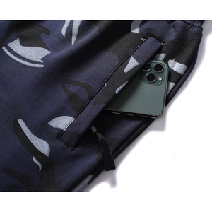 Shorts décontractés pour hommes en coton, résistants à l'eau et infroissables, à taille mi-haute, avec fermeture éclair, pour la plage, la course et le fitness – Qualité supérieure - Product Image 3