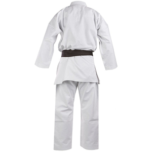 Prix d'usine – Nouveaux ensembles d'uniformes de karaté légers 100 % coton extensible et respirant, service OEM, haute qualité, séchage rapide, durables, avec fermeture frontale - Product Image 3