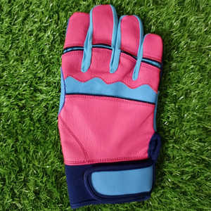 Tombola Sports Leather Batting Gloves Hook Loop Closure for <b>Baseball</b> Training Unisex Adult Ambidextrous Durable Wrist XXL - Product Image 2