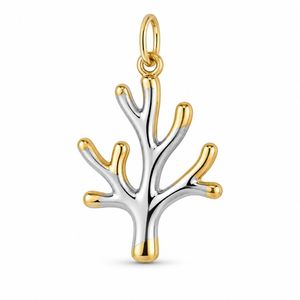 Wholesale OEM Sea Charms Jewelry Supplies stainless steel coral charm - Product Image 4