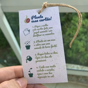 New Latest Design Grow Germination Paper Custom Sizes and Logo Paper Tags with String for Wedding Favors Eco Friendly <b>Gift</b> <b>Label</b> - Product Image 1