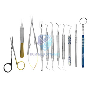 Conjunto Completo de Instrumentos Quirúrgicos Dentales |   Kit de Cirugía Periodontal Manual de Acero Inoxidable Alemán de Primera Calidad |   DMD - Product Image 2