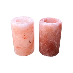 Verres à shot rustiques en sel rose de l'Himalaya, sculptés à la main en pierre, pour bars, fêtes, restaurants, événements et maison - Product Image 1