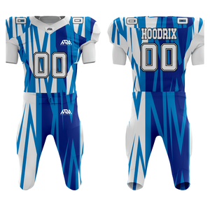 Uniforme de football américain personnalisé de haute qualité avec logo, nom et numéro imprimés par sublimation, vêtements de football américain - Product Image 1