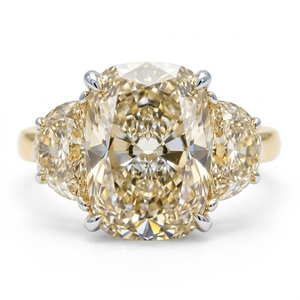 Anillo de Boda de Diamantes de Oro Amarillo de 9K con Certificado IGI Premium, Diseño Simple, Acabado Brillante, Joyería para Uso Diario, Regalo Atemporal - Product Image 1