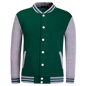 Chaquetas Varsity para Hombre con Cuello Alto, Precio Razonable, Más Vendidas, para Impresión Personalizada y Bordado, Tela de Lona de Alta Calidad - Product Image 5