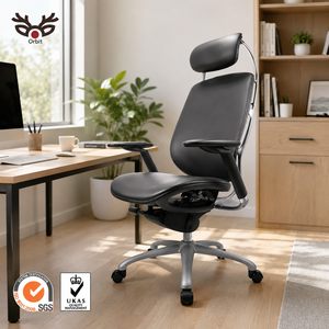 360 Degree New Black Ergonomic Modern Lift Swivel Fabric Executive Office <b>Chair</b> Aluminum Frame Ladder Back Tilting Steel Legs - Product Image 2