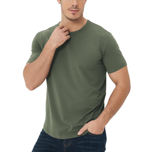 T-shirts pour hommes personnalisés avec logo par sublimation, impression minimaliste, style décontracté, manches courtes, en coton. - Product Image 6
