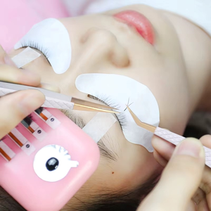 Boussole antistatique personnalisée en or blanc, 1 unité, pour extensions de cils et sourcils, outil de beauté de précision en acier inoxydable - Product Image 3