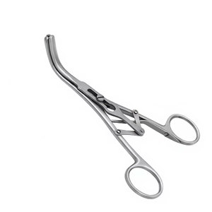 Pinzas Dilatadoras de Tráquea de 3 Puntas, 5.5 Pulgadas, Manuales, de Acero Inoxidable y Titanio, Instrumento Quirúrgico Reutilizable de Grado Médico para ORL, Obstetricia y Ginecología - Product Image 2