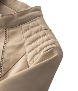 Vêtements en cuir pour hommes, veste en cuir PU OEM, grande taille, veste en cuir PU, veste en simili cuir pour hommes, veste pour hommes - Product Image 2