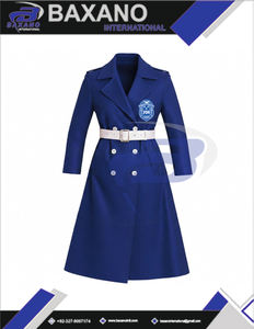 Manteau en laine de haute qualité pour femmes Zeta Phi Beta ZPB Sorority, trench-coat long avec ceinture ZPB Sorority - Product Image 4