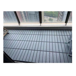 Interlocking Deck <b>Plastic</b> Flooring, Waterproof Indoor and Outdoor Balcony Floor Tiles - Product Image 1