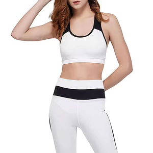 New Arrival Custom Made Great Quality Breathable Quick Dry Women's <b>Strapless</b> Sports <b>Bra</b> 100% Cotton Medium Support Front Plaid - Product Image 6