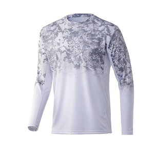 Chemise de pêche à manches longues pour homme, impression par sublimation, UPF 50, anti-UV, polyester, motif animal, pull-over, écologique - Product Image 2