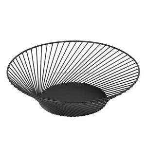 <b>Black</b> Coated Round Fruit <b>Basket</b> New Nice Quality Fruits and Vegetable <b>Baskets</b> and <b>Storage</b> Container Wholesale Prices - Product Image 1
