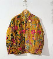 Robe de demoiselle d'honneur pour femme, style bohème hippie, imprimé floral, 100% coton, longueur entière, fermeture à cordon