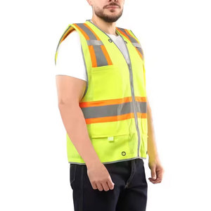 Chaleco de enfriamiento evaporativo activado por agua. El portador se mantiene fresco y seco. Comodidad transpirable. Cierre de cremallera. Talla grande. Con logotipo personalizado. - Product Image 2