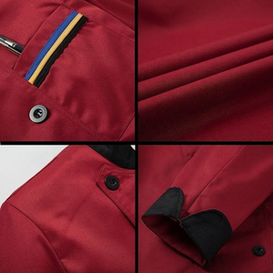 Modern Design Top Quality Classic Design Short Sleeve Cotton Chef Coat Customized Restaurant <b>Kitchen</b> Uniform Chef Coat Jacket - Product Image 6