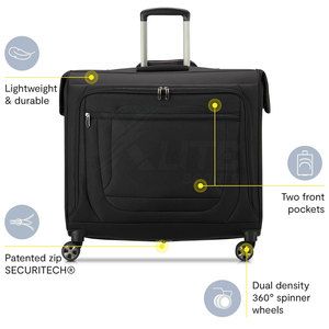 Sac de voyage léger, confortable, pliable, grande capacité, avec fermetures éclair, pour vêtements formels homme et femme - Product Image 3