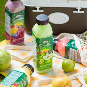Mélange de smoothies sains, jus de fruits et légumes frais, boissons 500 ml, marque de boissons, fabricant de boissons non alcoolisées, OEM ODM, échantillon gratuit - Product Image 2