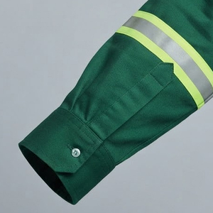 Nueva llegada: Camisa de trabajo de manga larga de alta visibilidad para hombre, reflectante y transpirable, en oferta online. - Product Image 5