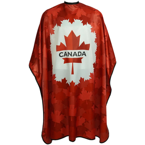 ผ้าคลุมตัดผมคุณภาพสูง พิมพ์ลายสวยงาม กันน้ำ ปรับขนาดได้ที่คอ - Product Image 1