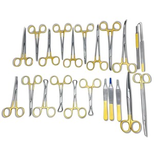 ชุดเครื่องมือแพทย์แบบอบฆ่าเชื้อได้ ชุดอุปกรณ์ผ่าตัด ระดับมืออาชีพ TARIQ MFG CO - Product Image 1