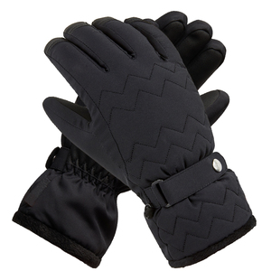 Gants de ski et snowboard OEM antidérapants, chauds pour l'hiver, à doigts complets, coupe-vent, en PU, évacuant l'humidité, confortables, pour hommes, sport et conduite - Product Image 3