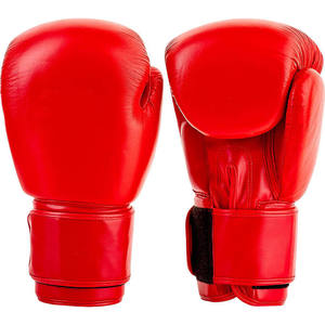 ถุงมือฝึกมวยไทยสีขาวดำหนัง PU แบบมีสายรัดข้อมือปรับได้แบบ Unisex - Product Image 3