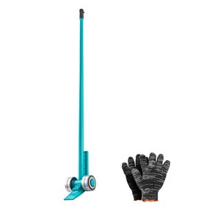 Carrello a leva in acciaio al carbonio con capacità di carico di 4 tonnellate, barra a leva da 56,5 pollici con ruote per pallet di grandi dimensioni, stile a scalpello - Product Image 1