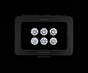 4.4 MM, Claridad VVS, Color E-F, Diamante Blanco Cultivado en Laboratorio, Corte Brillante Redondo, Diamante Suelto de Laboratorio para Joyería (6 PIEZAS) - Product Image 4