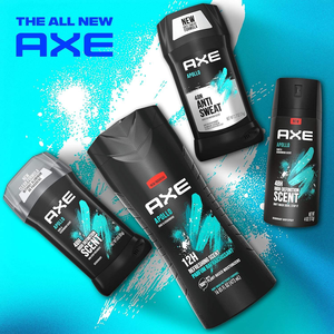Déodorant anti-transpirant en stick pour homme AXE Apollo, sauge et bois de cèdre, 48 heures anti-transpiration, 2,7 onces (lot de 4) - Product Image 6