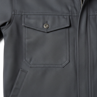Uniforme de travail léger pour hommes, vêtements de travail, uniforme de travail à fermeture éclair intégrale, uniforme de travail en coton