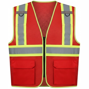 Gilet de travail décontracté respirant pour homme, collection automne 2026, multi-poches, pour activités extérieures, service OEM 5 dimensions, meilleur vendeur premium - Product Image 4