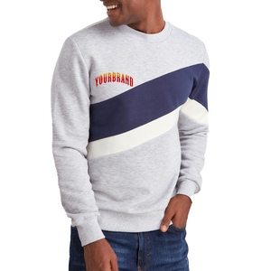 เสื้อสเวตเชิ้ตผ้าฝ้ายขนาดใหญ่พิเศษแบบ OEM สำหรับผู้ชาย สไตล์สตรีทแวร์ทรงหลวม ระบายอากาศได้ดี สวมใส่สบาย สามารถปรับแต่งได้ - Product Image 1