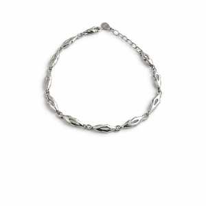 Pulsera de Aleación con Diseño de Corazón, Regalo Moderno, Cadena Elegante y Minimalista, Joyería Fina para Mujer - Product Image 1