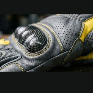Guantes de Motociclismo Personalizados, Transpirables, Ligeros, Acolchados, de Dedo Completo, con Patrón Impreso, Unisex, de Alta Calidad, Deportivos - Product Image 6