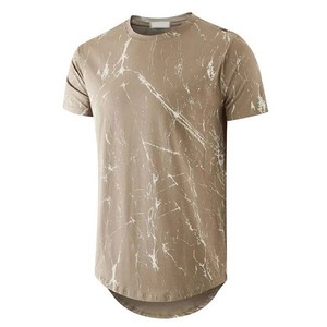 Vente en gros de t-shirts décontractés pour hommes à imprimé numérique, col rond, séchage rapide, respirant, de haute qualité et bon marché - Product Image 1