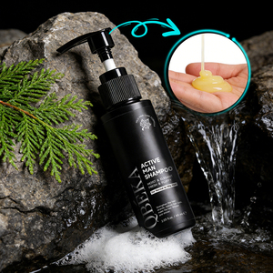 Shampoo volumisant pour hommes, marque privée, améliore les cheveux clairsemés, renforce les racines des cheveux - Product Image 3