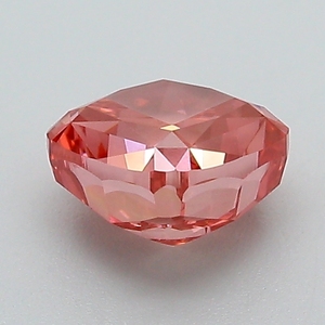 Diamant rose vif fantaisie certifié IGI, cultivé en laboratoire, taille coussin, diamant non monté pour la vente en gros de bijoux fins - Product Image 3