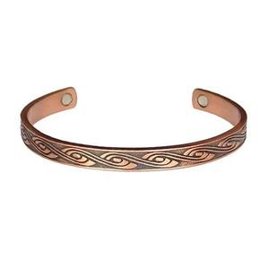 Rustic Finish Solid <b>Copper</b> Wrist Bracelet Adjustable Handmade Jewelry Unisex Wholesale Manufacturer Export Supply - Product Image 1