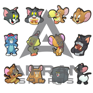 AIFRAN Accessoires de chaussures suspendus en PVC de haute qualité, motif dessin animé, design élégant, échantillon de logo personnalisé Aimtop - Product Image 6