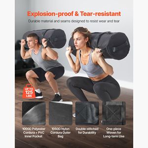 "Adjustable PVC Power Bags for Workout & <b>Strength</b> <b>Training</b> 50/125 Lbs 20kg Weight" - Product Image 2
