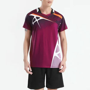 High Quality Custom Unisex <b>Badminton</b> Wear Uniform Breathable Short Sublimated Printing Eco-Friendly Anti-Bacterial Quick Dry - Product Image 2